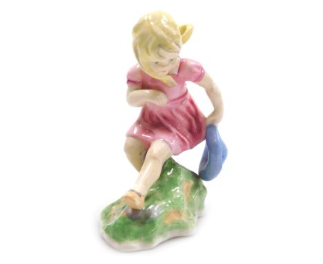 A Royal Worcester Doughty figure March, no. 3454, printed marks beneath, 16cm high.