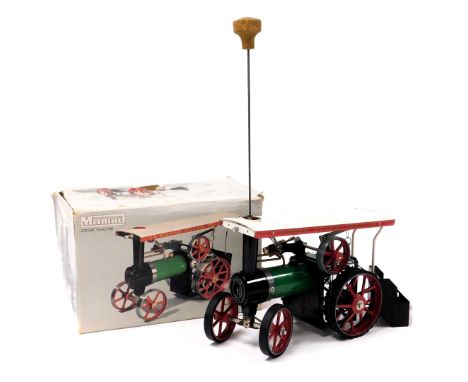 A Mamod steam tractor, model TE1A, boxed.