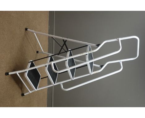 Folding step ladders, four tread, H159cm Condition Report Click here for further images, condition, auction times & delivery 