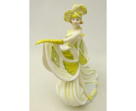 Royal Doulton Prestige limited edition figure 'Mimosa' from the Butterfly Ladies Collection, HN 4848 no. 124/500 Condition Re