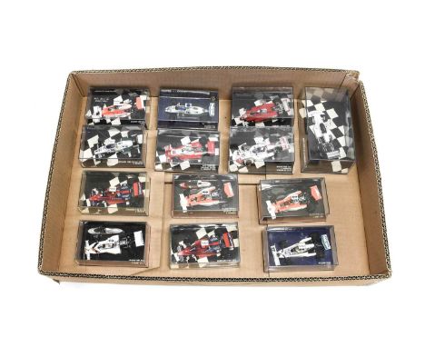 Minichamps F1 Group March Ford 2-4-0, Williams FW06, McLaren Ford M23, March Ford 751, Ferrari 126, McLaren Ford M26, William