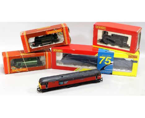 Hornby OO Gauge Locomotives R3173 Mallard Special Edition DCC Ready (E box E-G), R2155B Class J83, R333 0-4-0T GWR 101 and R3