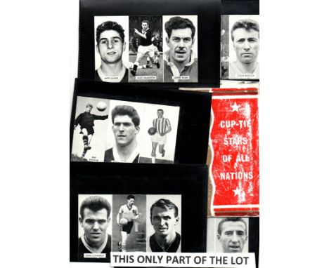 D.C.Thompson 1962 Cup Tie Stars of all nations presented with Victor 15/16 plus original folder
