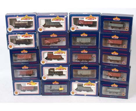 Bachmann Boxed 00 Gauge Rolling Stock Group, 20 boxed as issued examples, mixed regions and liveries 