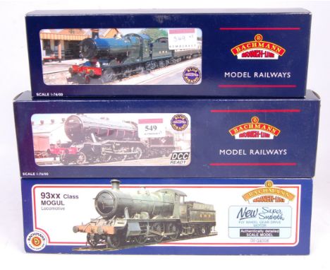 Bachmann Boxed Locomotive Group, 3 examples, to include 32-275 K3 LNER 2934 Black Group Standard Tender, 32-304 Collett Goods
