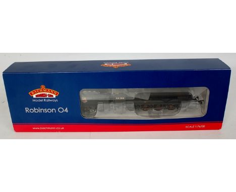 Bachmann OO Gauge, 31-004 Robinson 04 No.63598 BR Black, Early Emblem, Weathered, DCC Ready (M-BM)