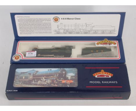 Bachmann Boxed Locomotive Group, 2 examples, to include 31-300 GWR 4-6-0 Manor Class "Bradley Manor", and 31-711 B1 No.1189 "