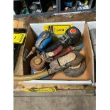 (4) Assorted Pneumatic Disc Sanders