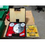 Freud Super Dado 8" Dado Blades & (2) DeWalt 7" Diamond Blades