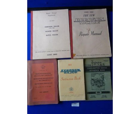 Five Tractor Manuals