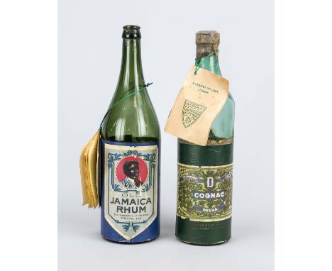 2 Flaschen ''Rommel-Schnaps'', A Legend of Lost Liqor, Afrika 1941-1943, lizensierte Abfüllung aus dem in den 1940er Jahren e