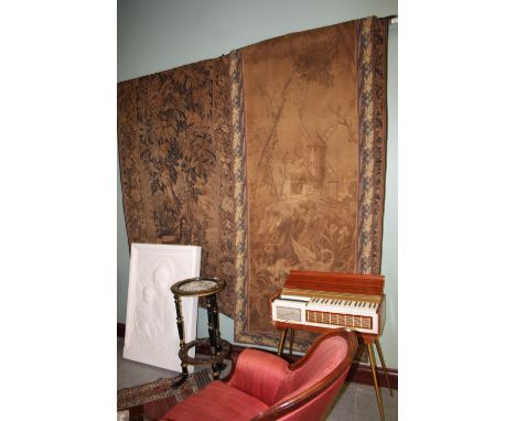 Two Large Tapestry Wall Hanging