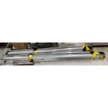 2 bundles of aluminium and galvanised sections, suit greenhouse/shed/fencing