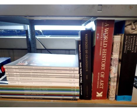 Mixed Bonhams Auction catalogues, 2018-2020 with further Art and Interiors related books. P&amp;P Group 3 (£25+VAT for the fi