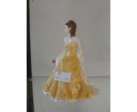 A Royal Worcester figurine: 'Golden Moments'