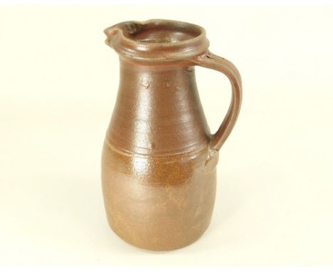 RICHARD BATTERHAM. A three pint pitcher. Height 28cm.