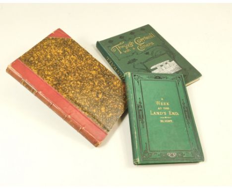 BOOKS: CORNISH INTEREST. Edmonds, R. The Land's End District (1862). VGC. Plus 2 others on the Land's End area.