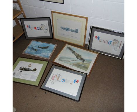 *Aviation Art. Battle of Britain commemorative print by Keith Bloomfield, 'Commemorating the 40th Anniversary of the Battle o
