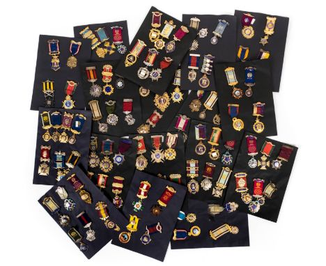 *RAOB Medals. A collection of Royal Antediluvian Order of Buffaloes (R.A.O.B.) and other society medals, Victorian and later,