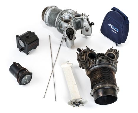 *Aircraft Parts. A combining cylinder head and cylinders for a Pratt & Whitney radial engine,  Type R985, overhauled by CFS A