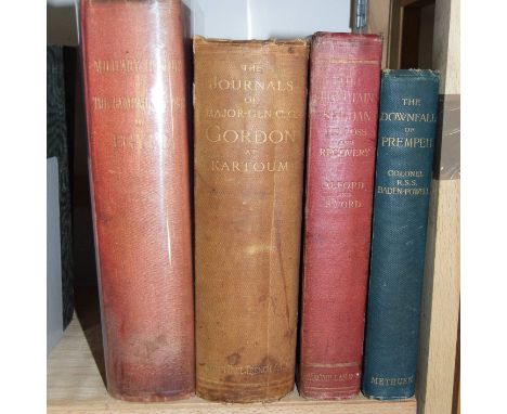 Maurice (Col. J.F.). Military History of the Campaign of 1882 in Egypt, HMSO, [1887], numerous folding colour maps and plans,