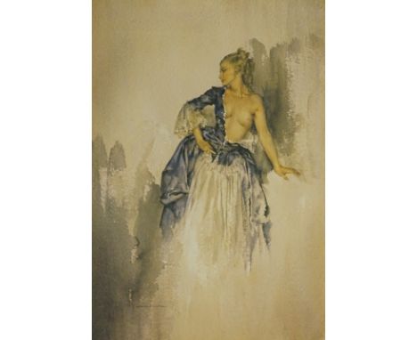 William Russell Flint (1880-1969). Ray, limited edition coloured print, 484/850, 59cm x 39cm. 