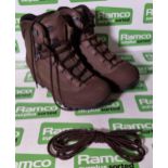 AKU Tactical boots comvat high liability - Brown - female - size 5L
