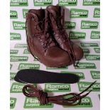 Haix boots combat high liability - male - Brown - size 9M