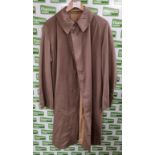 British Army Kattenburgs Ltd 1963 raincoat - Brown - size no.11