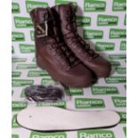 Karrimor SF boots - combat - cold wet weather - Brown - male - size 15W