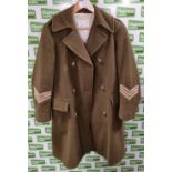 Mans mounted overcoat - Regiment (Khaki) - see pictures for sizes