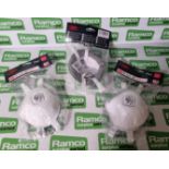 17x JSP Flexinet FFP3 NRD disposable moulded dust masks