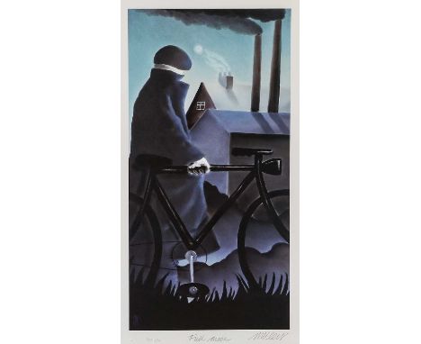 Mackenzie Thorpe (b.1956)"Full Moon"Signed, inscribed and numbered 397/550, giclee print, 50cm by 26cm (unframed)Sold togethe