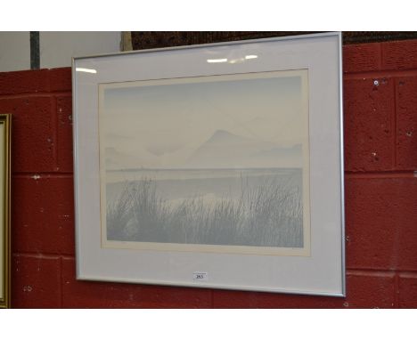 Bob Sanders, by and after, contemporary
Morning mist, Snowdonia, Gwynedd
signed and numbered 103/350 in pencil to margin
silk