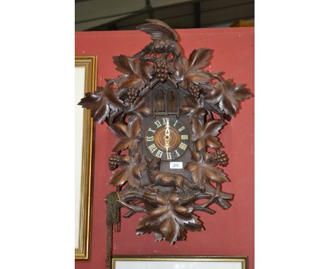 A 20th century Black forest cuckoo clock