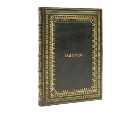Gray (Thomas) Poems, edited by James Beattie, advertisement f., some light scattered spotting, 19th century green morocco, gi