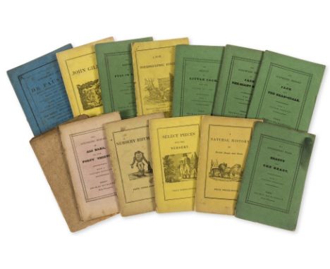 Chapbooks.- Richardson (Thomas, publisher).- A New Hieroglyphic Bible, chipping and wear to spine, 1845; The Remarkable Life 