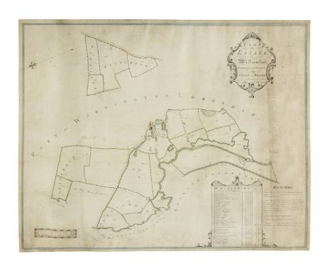 Oxfordshire Estate Map, Williamscot.- Jennings (J., surveyor and delineator) Plan of the Estate, at Williamscot, Wardington &