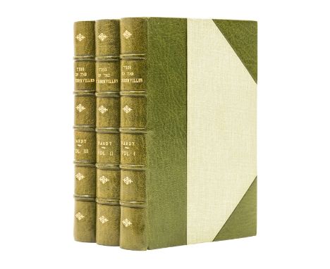 Hardy (Thomas) Tess of the d'Urbervilles. A Pure Woman Faithfully Presented, 3 vol., first edition in book form, vol. 1 &amp;