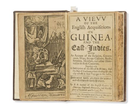 [Crouch (Nathaniel)], "R.B[urton]." A View of the English Acquisitions in Guinea, and the East-Indies ...with a Description o