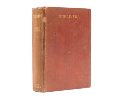 Joyce (James) Dubliners, first edition, some very light scattered spotting, ink ownership inscription of Cyrus Ghani to endpa