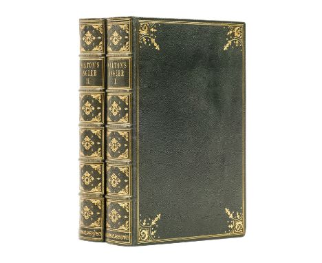 Angling.- Walton (Izaak) and Charles Cotton. The Complete Angler, edited by Sir Harris Nicolas, 2 vol., first Nicolas edition