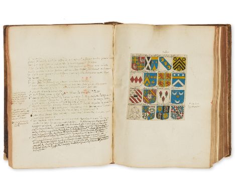 [Le Cellyer (Claude)] Le Nouveau Armorial Universel; contenant les Armes et Blazons des Maisons Nobles &amp; Illustres de Fra