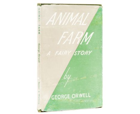 Orwell (George) Animal Farm, first edition, ink ownership inscription to endpaper, light fading to spine tips and corners, el