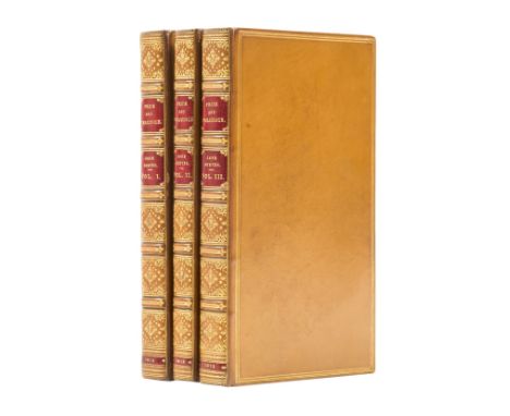 Austen (Jane) Pride and Prejudice: a Novel... By the Author of "Sense and Sensibility", 3 vol., first edition, vol. 1 half-ti