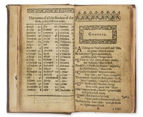 [Shaw (John)] A True Christians Daily Delight: being the Summe of every Chapter of the Old and New Testaments..., translated 