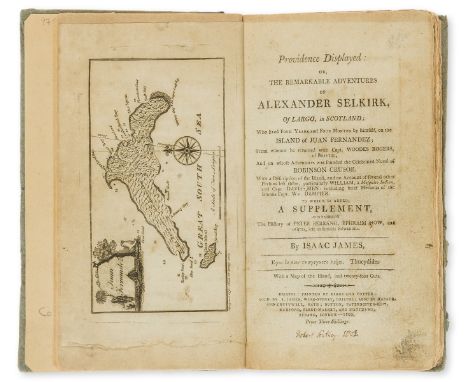 Southey (Robert).- James (Isaac) Providence Displayed: or, the Remarkable Adventures of Alexander Selkirk...who lived Four Ye