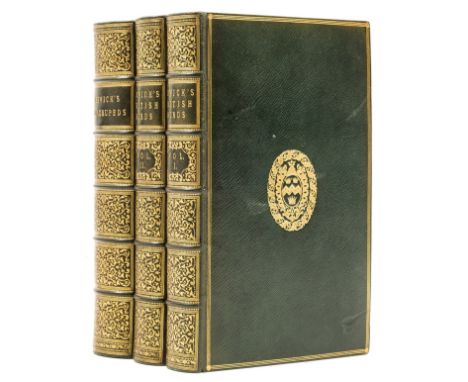 Bewick (Thomas) A History of British Birds, 2 vol., vol. 1 second edition, vol. 2 first edition, variant B, 1797 [but 1798] -