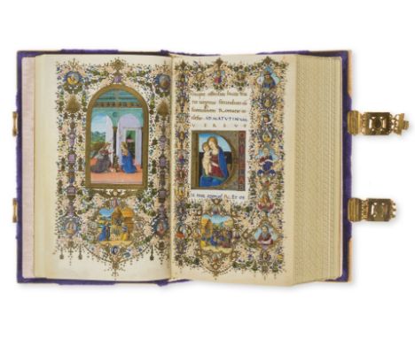 Illuminated Manuscript Facsimile.- Il Libro d'Ore di Lorenzo de'Medici, 2 vol. (including commentary), one of 980 copies, man