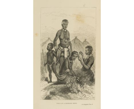 Chapman (James) Travels in the Interior of South Africa, comprising Fifteen Years' Hunting and Trading, 2 vol., first edition